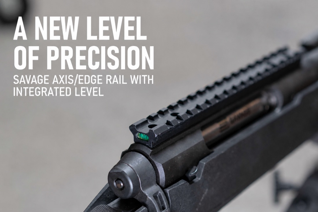 Picatinny Rail Mount with Level for Savage Arms Axis/Edge Rifles