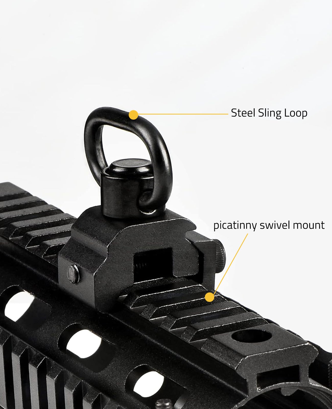 Picatinny Sling Mount 360° Rotation