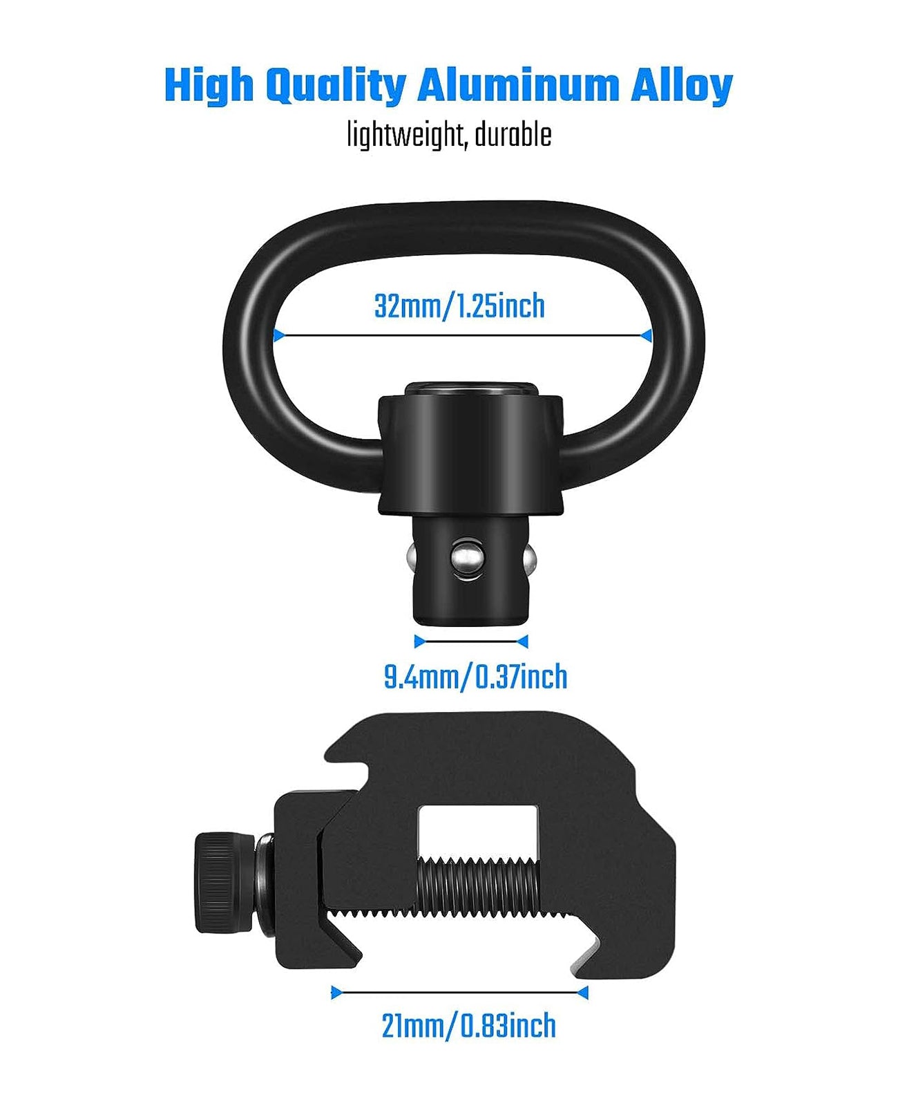 Picatinny Sling Mount 360° Rotation