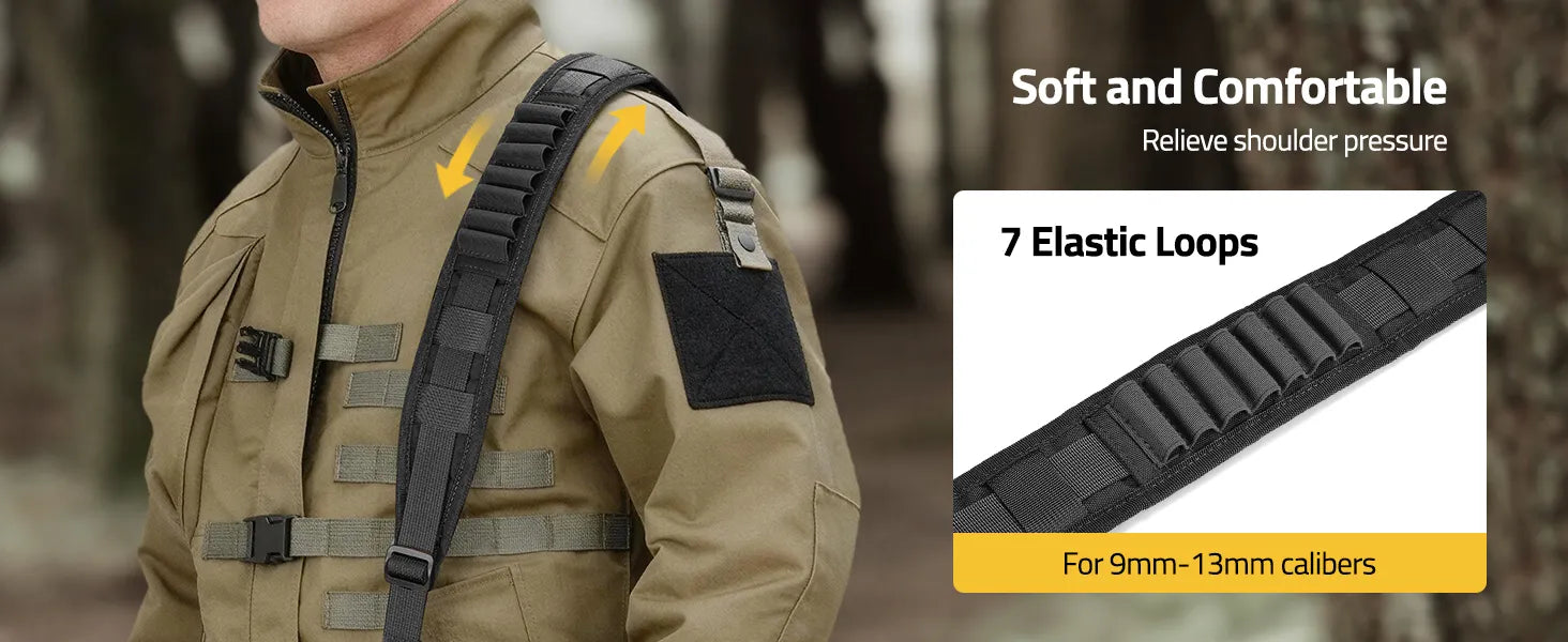 Two Point Sling Quick Adjust Rifle Sling 2-Pack Gun Swivels