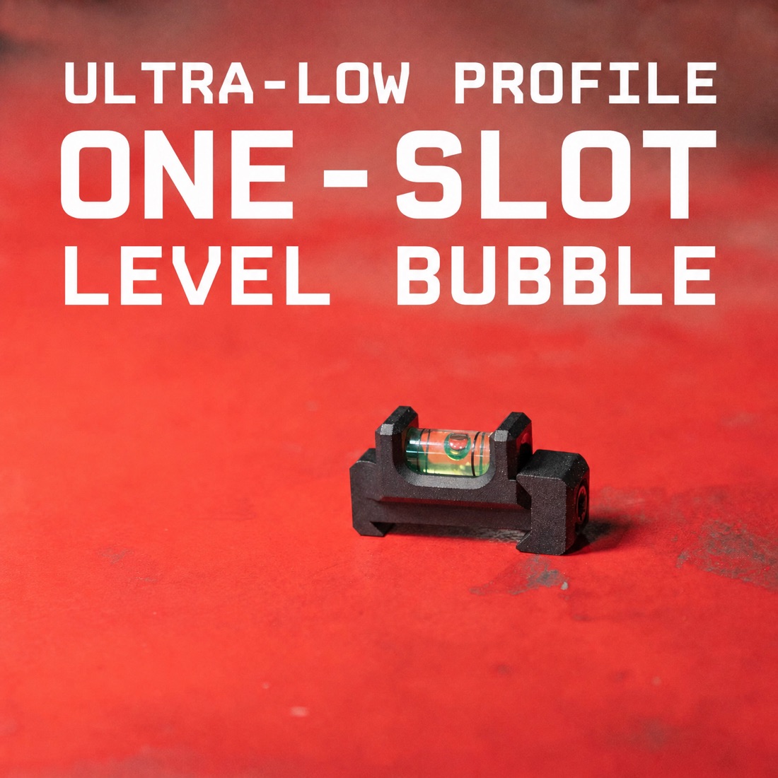 Low Profile Picatinny Anti-Cant Level Bubble V2